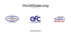Desktop Screenshot of fordclubs.org